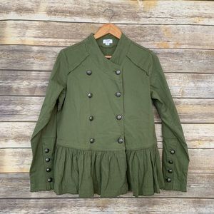 Crown and Ivy Green Utility Jacket